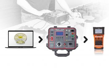 Annonce de la fonction: Beha-Amprobe GT-900 Impression directe d´étiquettes à code-barres