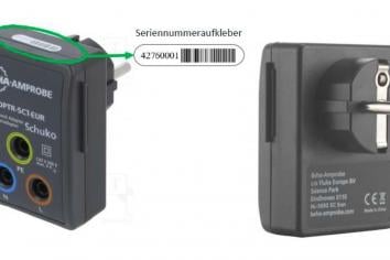 SICHERHEITSHINWEIS! BITTE LESEN! Wichtige Informationen zum freiwilligen Sicherheitsrückruf in Bezug auf Beha-Amprobe ADPTR-SCT-EUR Steckdosenprüfadapter